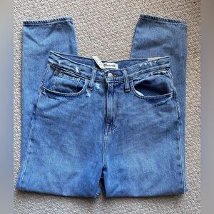 NWT Madewell “The Mom Jean”